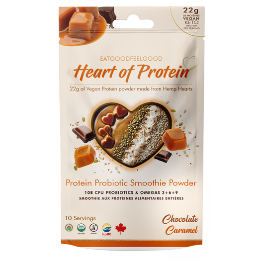 RECEIVE 2 free bags probiotic protein powder when you subscribe to coaching