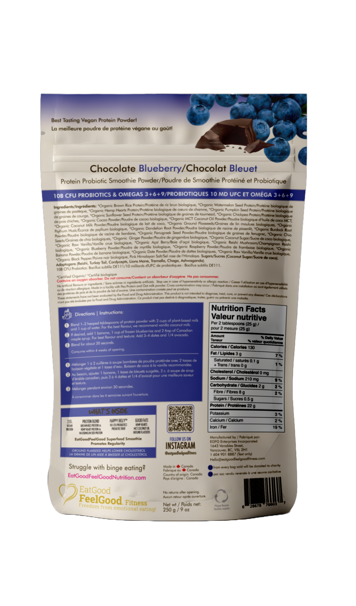 Chocolate Blueberry