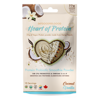 RECEIVE 2 free bags probiotic protein powder when you subscribe to coaching