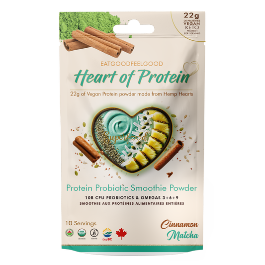 RECEIVE 2 free bags probiotic protein powder when you subscribe to coaching